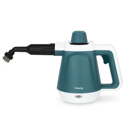 H.Koenig NV680 Handdampfreiniger / 3,5 bar / Dampf 40 g/min / bereit in 5 Minuten / 13 Zubehörteile