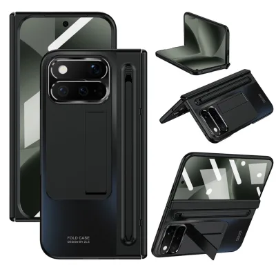Handyhülle + 9H Schutzglas + Stift für Google Pixel 11 Pro Fold Full Cover