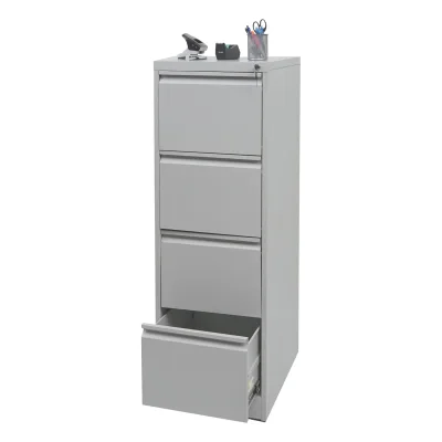 Hängeregisterschrank MCW-H16, Aktenschrank Büroschrank Stahlschrank, Format Legal + A4 abschließbar 134x46x62cm ~ grau