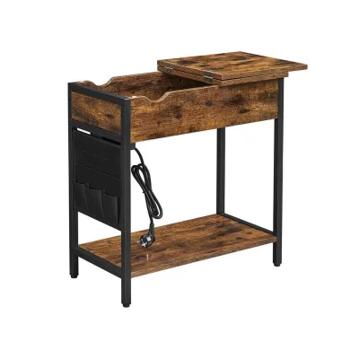 Hansiro Beistelltisch Braun 31.5x60x60 cm