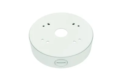 Hanwha Vision SBF-100B1 Anschlussbox für Hanwha Vision Fisheye-Kameras Weiß Aluminium Außen