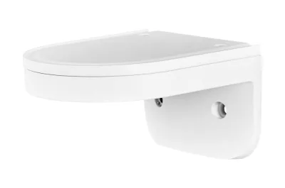Hanwha Vision SBP-137WMW1 Wandmontagearm für Hawha Techwin Dome Kameras weiß inkl. Montageplatte Aluminium