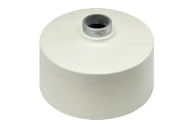 Hanwha Vision SBP-168HM Flanschplatte für Hänge Montage für XNP-6120H Aluminium Elfenbein
