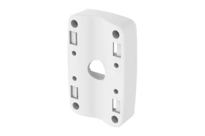 Hanwha Vision SBP-300PMW2 Masthalterung Aluminium weiß kompatibel mit TNO-7180RLP
