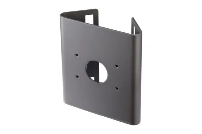 Hanwha Vision SBP-302PM Mastmontageset für Hanwha Vision Bulletkameras Außen Innen Stahl Grau