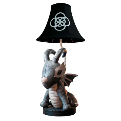 Happy Lamps Led-Kindertischleuchte Black Dragon 30x58x26 cm
