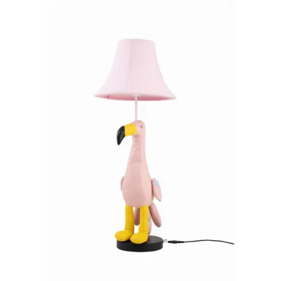 Happy Lamps Led-Kindertischleuchte Mingo der Flamingo Rosa 31.5x77.5x31.5 cm