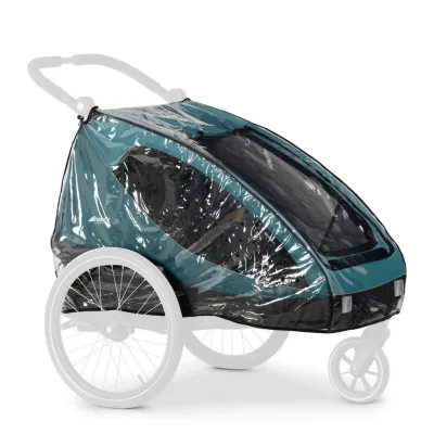 Hauck Fahrradanhänger-Zubehör Dryk Duo Transparent 95x60x62 cm