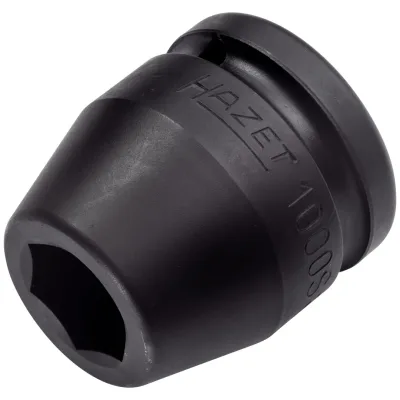 Hazet Schlag-Maschinenschrauber Steckschlüsseleinsatz 1000S-19, 3/4 (20 mm) Vierkant hohl, Außen Sechskant Profil, SW 19 mm