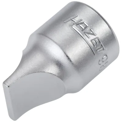 Hazet Schraubendreher-Steckschlüsseleinsatz 1/2 (12,5 mm) Vierkant hohl, Schlitz Profil, SW 3 x 19 mm