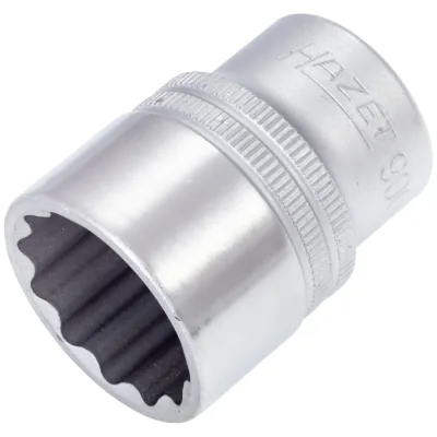 Hazet Steckschlüsseleinsatz 900Z-23, 1/2 (12,5 mm) Vierkant hohl, Außen Doppelsechskant-Tractionsprofil, SW 23 mm