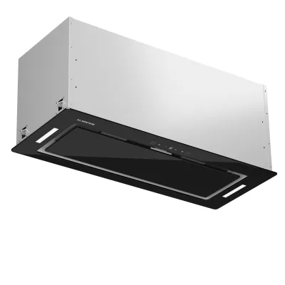 Hektor Eco Lüfterbaustein 60 cm 466 m³/h Touch Glas Schwarz
