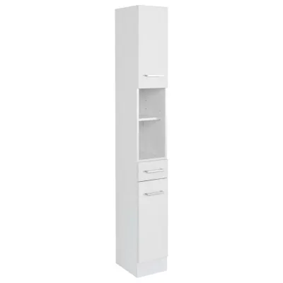 Held Hochschrank Weiß 25x190x35 cm