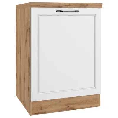 Held Küchenunterschrank Weiß, Eiche Wotan 60x86x60 cm