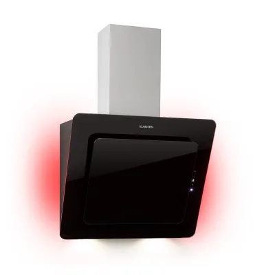 Helena 60 Dunstabzugshaube 553 m³/h LED-Display schwarz Schwarz