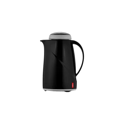 Helios Isolierkanne Wave 0,6 l, schwarz