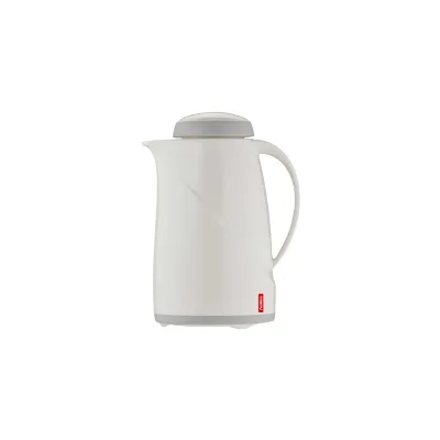 Helios Isolierkanne Wave 0,6 l, weiß