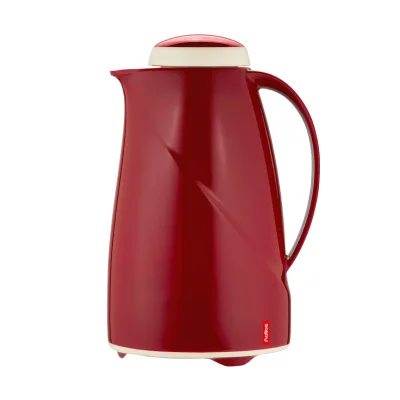 Helios Isolierkanne Wave 1,5 l, rot