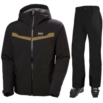 Helly Hansen Panorama 2.0/Legendary Skiset, Herren, schwarz