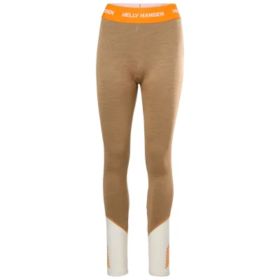 Helly Hansen Lifa Merino Midweight Hose, Damen, braun