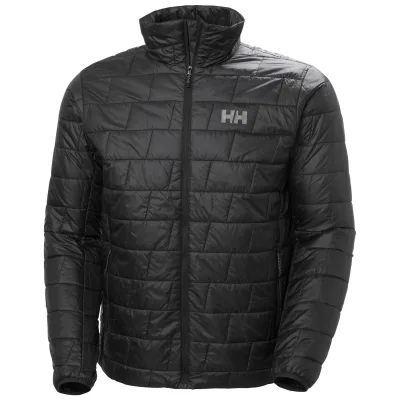 Helly Hansen Lifaloft, Faser-Daunen-Jacke, Herren, Schwarz