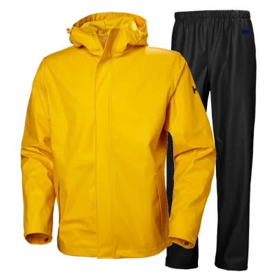 Helly Hansen Moss, Regenset, Herren, gelb/schwarz