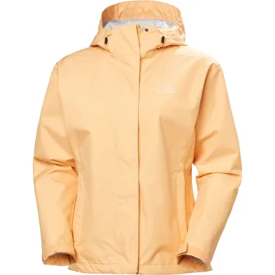 Helly Hansen Seven J, Regenjacke, Damen, miami peach
