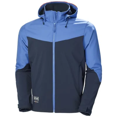 Helly Hansen Softshelljacke Oxford 59.4290 Gr. L navy/stone blue