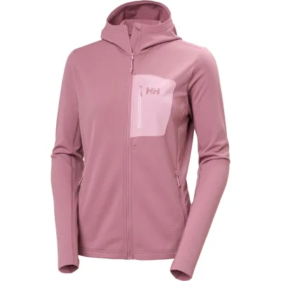 Helly Hansen Versalite Hooded, Fleecejacke, Damen, rosa