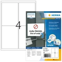 HERMA Adressetikett 99,1 x 139 mm (B x H) 400 Etik./Pack.