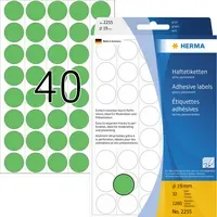 HERMA Markierungspunkt 19 mm 1.280 Etik./Pack.