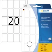 HERMA Universaletikett 22 x 32 mm (B x H)
