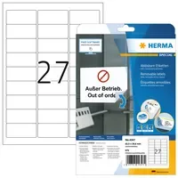 HERMA Universaletikett 63,5 x 29,6 mm (B x H)