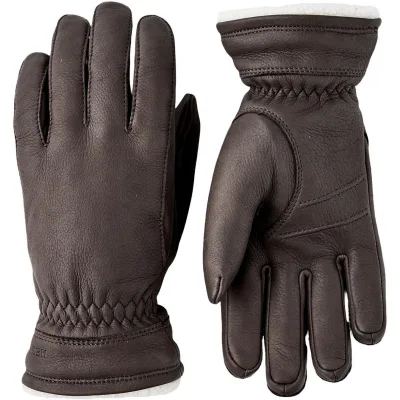 Hestra Buvika Deerskin, Handschuhe, Damen, dunkelbraun