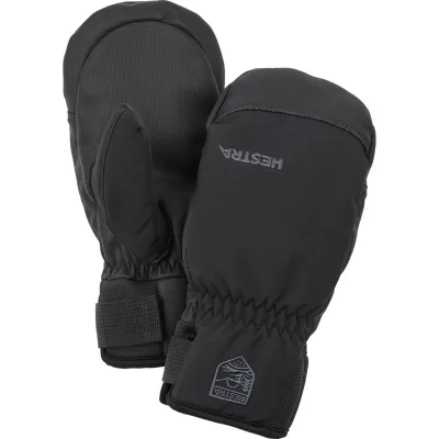 Hestra Ferox Primaloft, Skifäustlinge, Junior, schwarz
