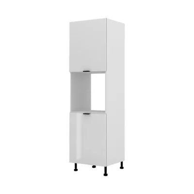 hi-markt Backofen-Hochschrank Weiß Hochglanz 60x213x56 cm