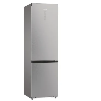 Hisense Kühl-Gefrier-Kombination Edelstahl 59.5x203x65.8 cm