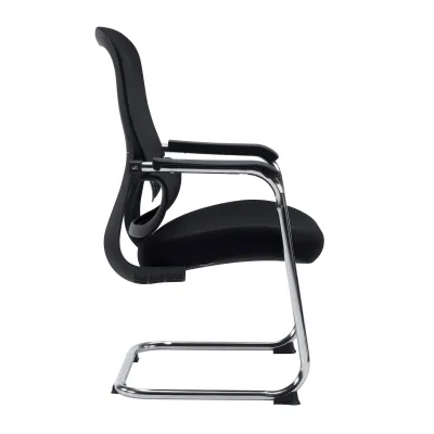 hjh OFFICE Freischwinger Ergomy Meet Stoff / Netzstoff mit Armlehnen