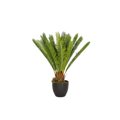 hjh OFFICE Kunstpflanze CYCAS Kunststoff, Stoff