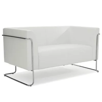 hjh OFFICE Lounge Sofa CURACAO Kunstleder mit Armlehnen