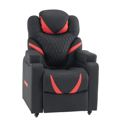 hjh OFFICE Loungesessel Game Sport RX Kunstleder mit Armlehnen (höhenverstellbar)
