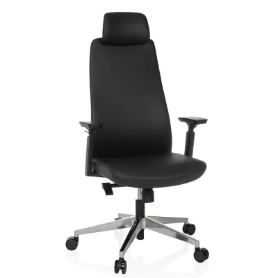 hjh OFFICE Profi Chefsessel YUCANO I Kunstleder mit Armlehnen (höhenverstellbar)
