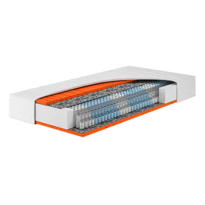 Hn8 Schlafsysteme Taschenfederkern-Matratze Weiß 160x200 cm