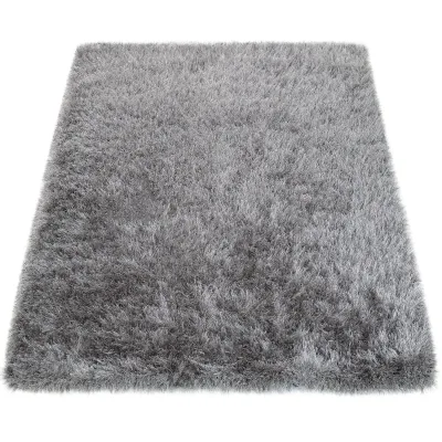 Hochflor-teppich Glamorous grau 120x170 cm
