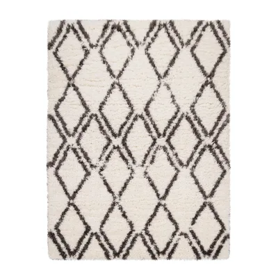 Hochflor-teppich Mahara beige 120x160 cm