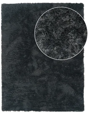 Hochflor-teppich Silvana anthrazit 160x220 cm