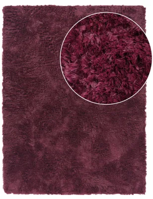 Hochflor-teppich Silvana lila 160x220 cm