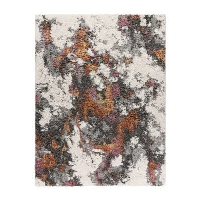 Hochflor-teppich Vincenta mehrfarbig 60x100 cm