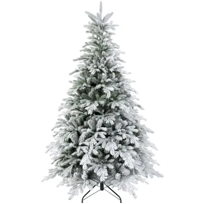 HOMCOM HOMCOM künstlicher Weihnachtsbaum, 180 cm Christbaum mit 1321 Spitzen, Grün