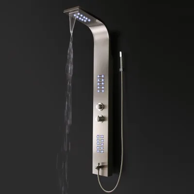 HOME DELUXE LED Duschpaneel mit Regendusche ORINOCO